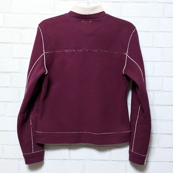 THE NORTH FACE A5 Series Purple Sherpa Jacket M - Picture 5 of 9